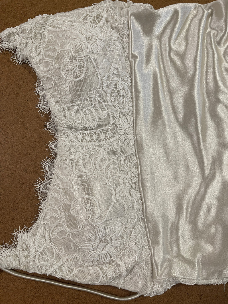 SAMPLE SALE: IVORY SATIN LOVE MOI USA 6