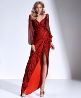 SAMPLE SALE: ATAAHUA IN TAN SILK USA 4
