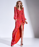 SAMPLE SALE: ATAAHUA IN TAN SILK USA 4
