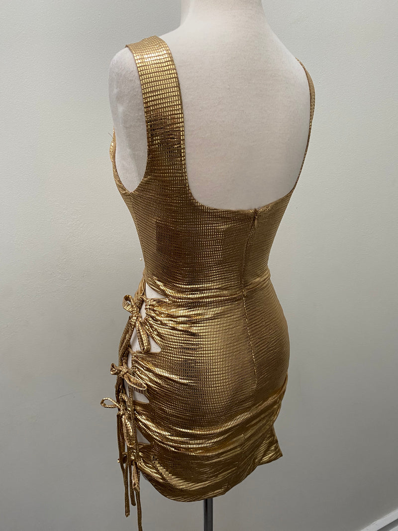 SAMPLE SALE: LOVE SHACK MINI GOLD METALBOX USA 4